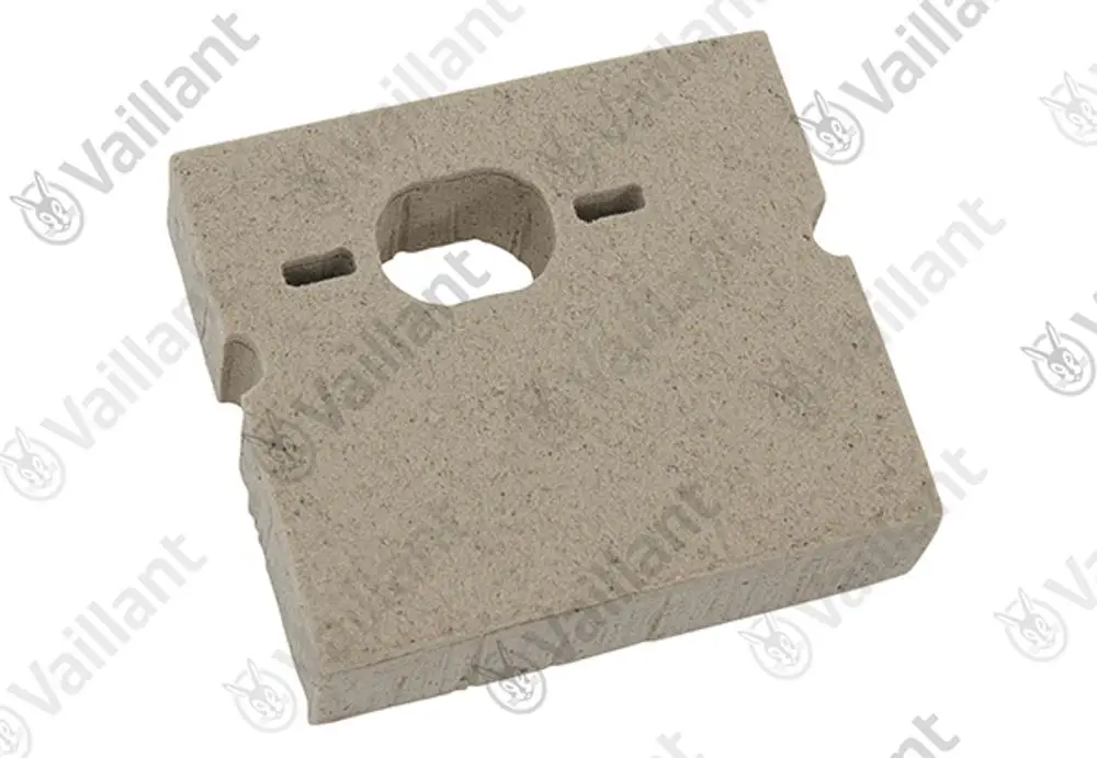 Vaillant Isolierung in rechteckiger Form mit Aussparungen, gefertigt aus einem leichten Material. 